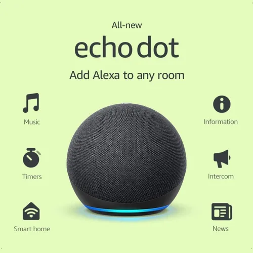 Alexa Echo 4 Dot Assistent Casa Inteligente Comandos De Voz